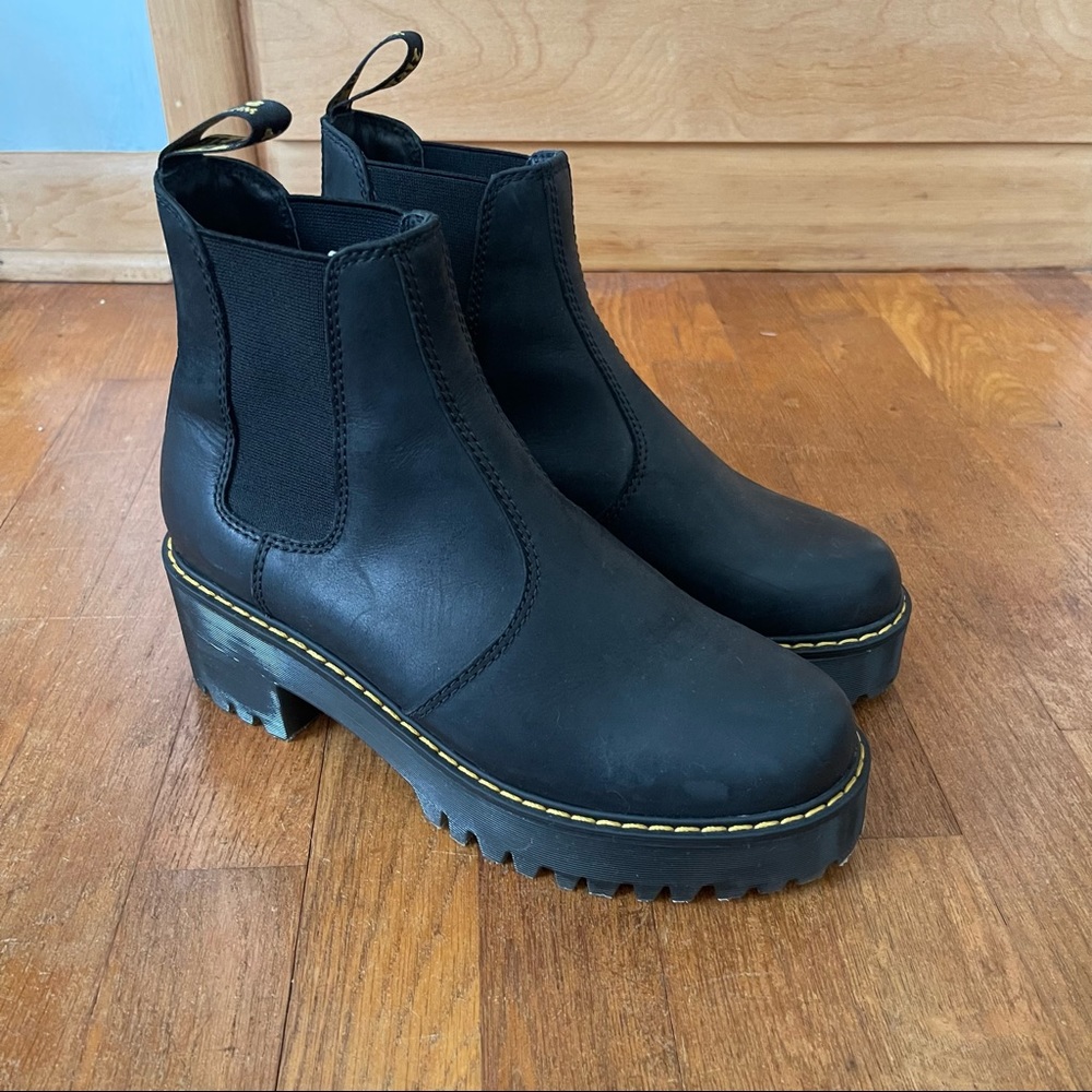 Dr. Martens Black Rometty Boots